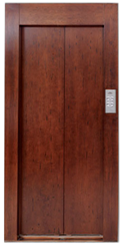 باب صبغ ترخيم خشبي